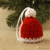 Petit bonnet de Noël à suspendre