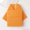 Marque-place kimono orange