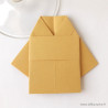 Marque-place kimono sable