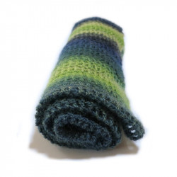 Snood col en mailles au crochet