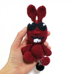 Lapin enchaîné pour décoration