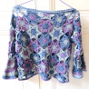 Pull Granny au crochet: Galaxie